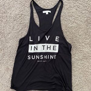 Spiritual Gangster Navy Workout tip, size L